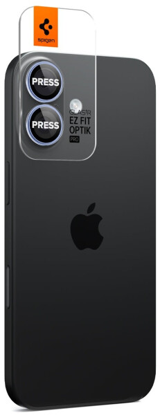 Spigen Glas.tR EZ Fit Optik Pro 2-Pack iPhone 17 / 16 Plus / 16, Bild 14