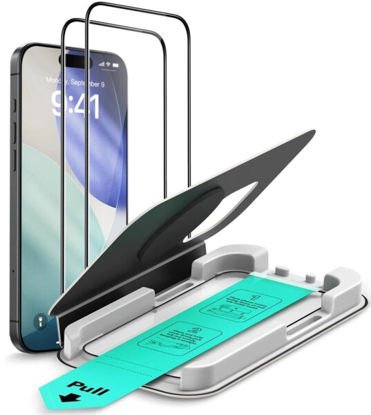 ESR Gehärtetes Glas mit Positionierungsrahmen für iPhone 17 / iPhone 16 Pro UltraFit Tempered Glass 2 Stück, Bild 2