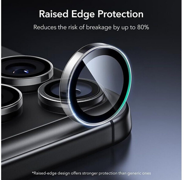 ESR Kameraglas für iPhone 17 Pro / Pro Max / 16 Pro / Pro Max Armorite Camera Protector Transparent, Bild 4