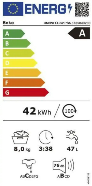 Beko BM3WFOE841PSA, Bild 6