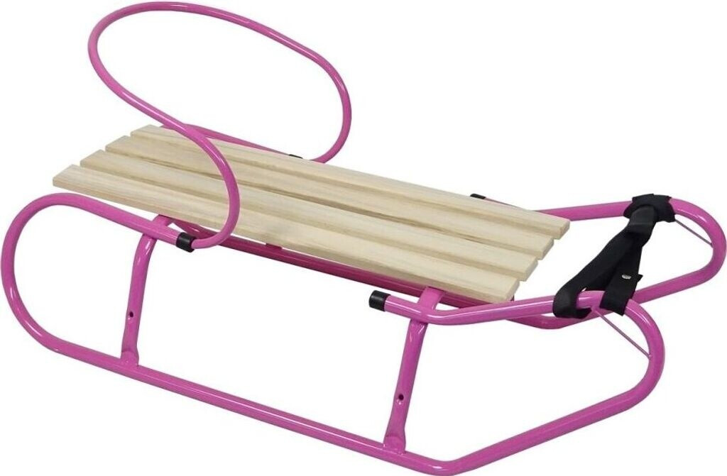 FKL DESIGN Home Deco Schlitten mit Rückenlehne (97623463) rosa