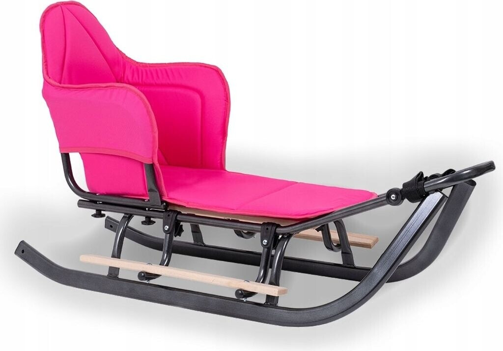 FKL DESIGN Home Deco Schlitten mit Rückenlehne (97623586) rosa