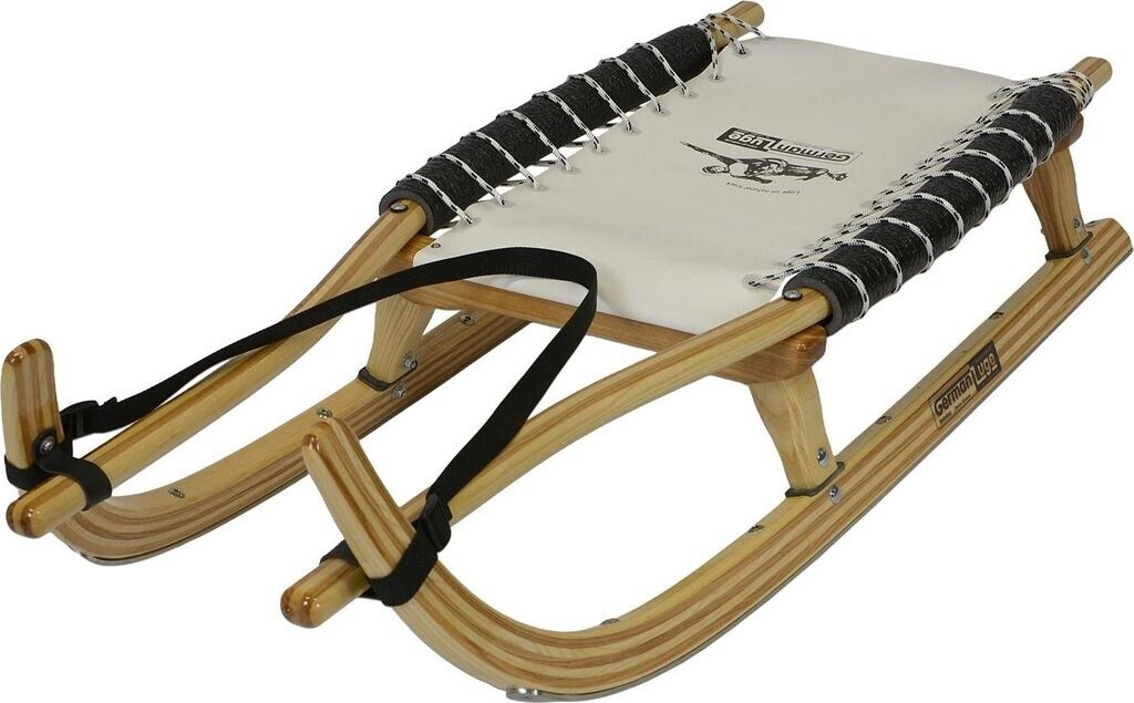 German Luge Schlitten 120 cm Doppel (9463349) weiß