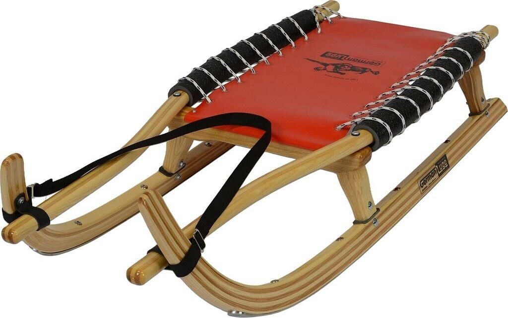 German Luge Schlitten 120 cm Doppel (9463387) weiß