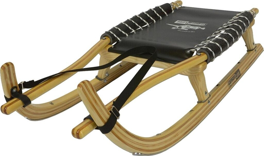 German Luge Schlitten 120 cm Doppel (9463301) weiß