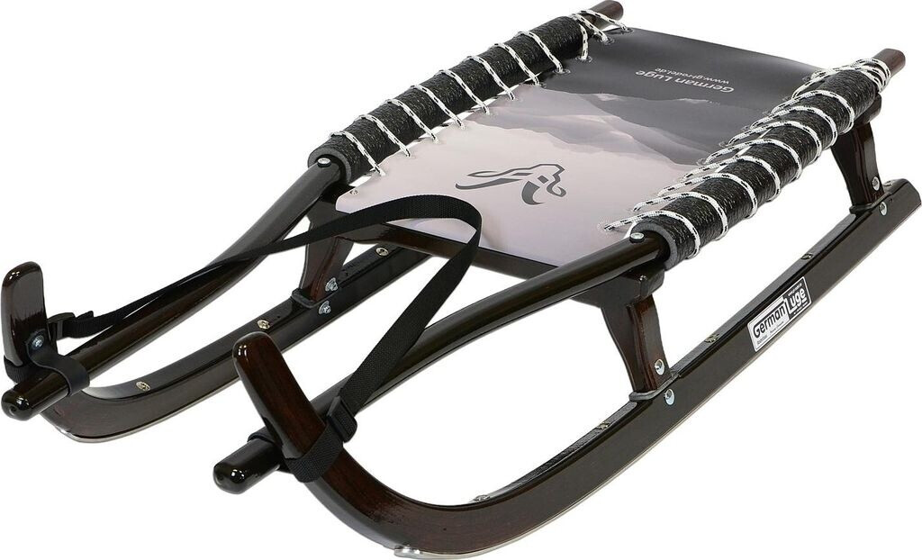 German Luge Schlitten 120 cm Doppel (9464926) braun