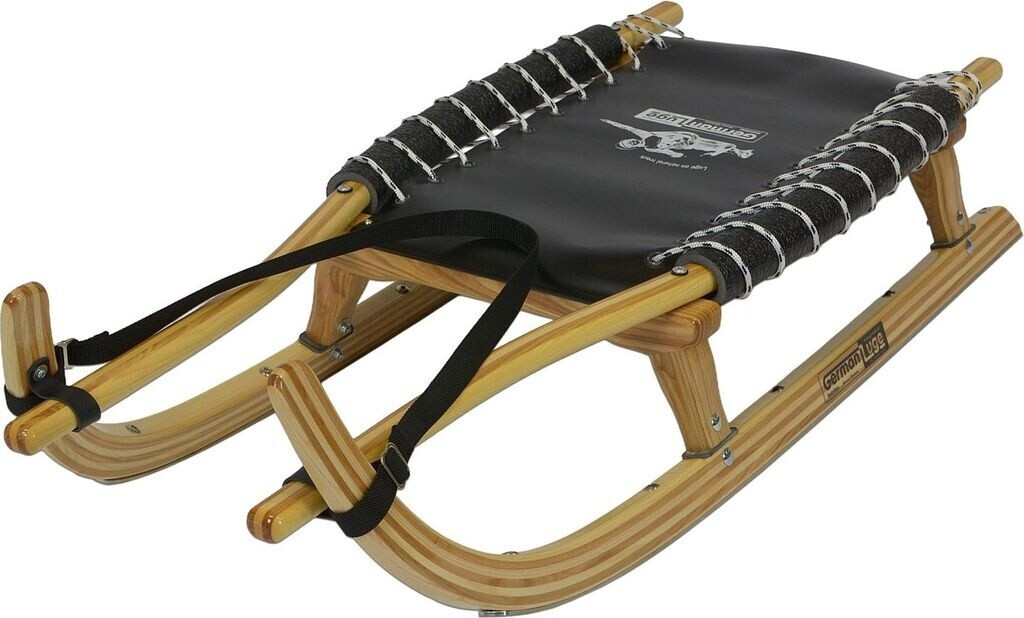 German Luge Schlitten 115 cm Doppel (9463158) weiß