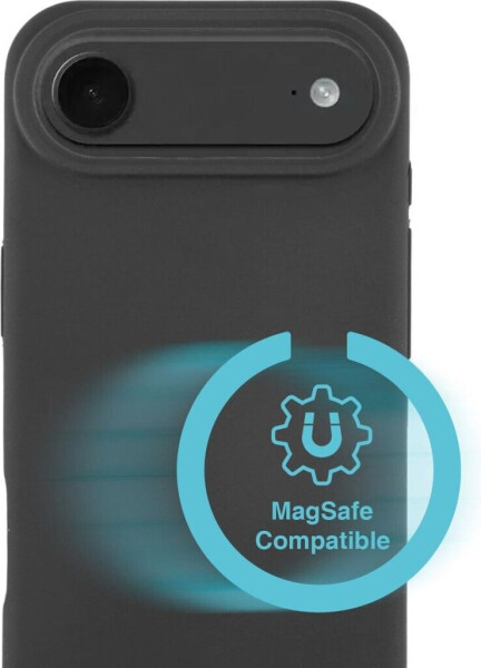 4smarts iPhone Air Silicone Case Cupertino MagSafe kompatibel schwarz