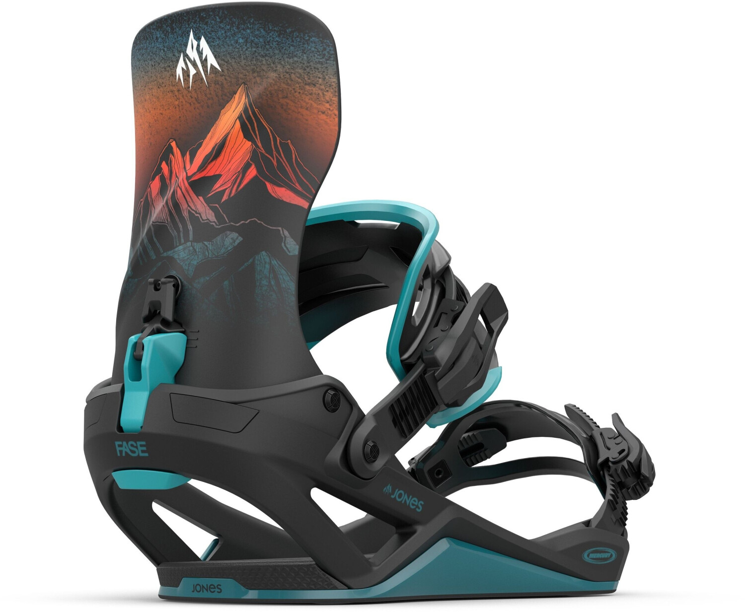 Jones Snowboards Mercury Fase Art (2026) blue art