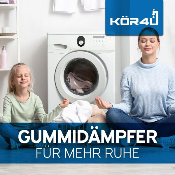 kör4u 4 x Gummidämpfer Vibrationsdämpfer Unterlage Waschmaschine Schwingungsdämpfer, Bild 2