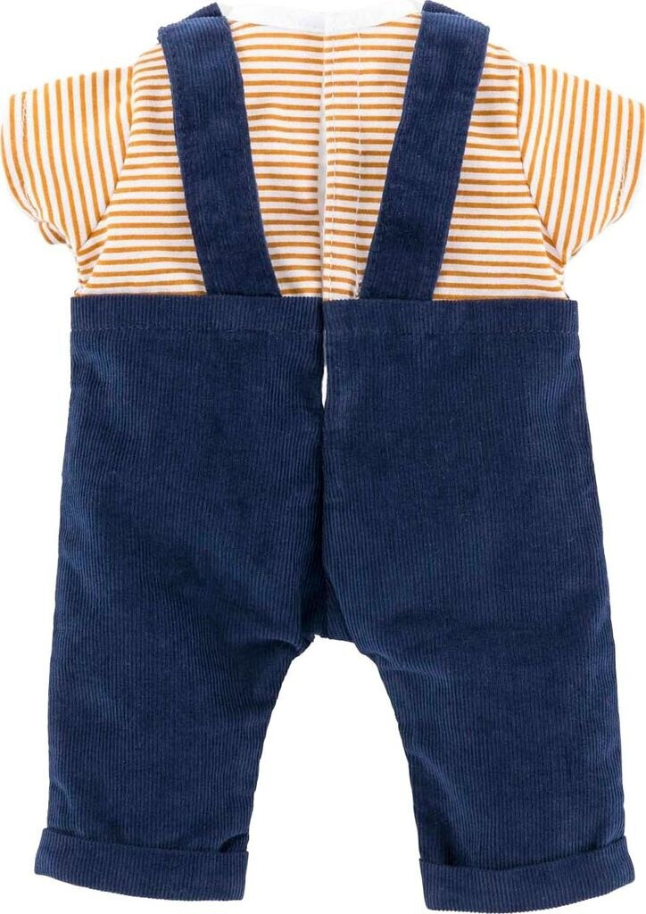 THUN Set Neonato – T-Shirt A Maniche Lunghe E Salopette Con Ricami Volpe E Scoiattolo
