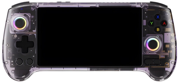 Anbernic RG557 lila transparent