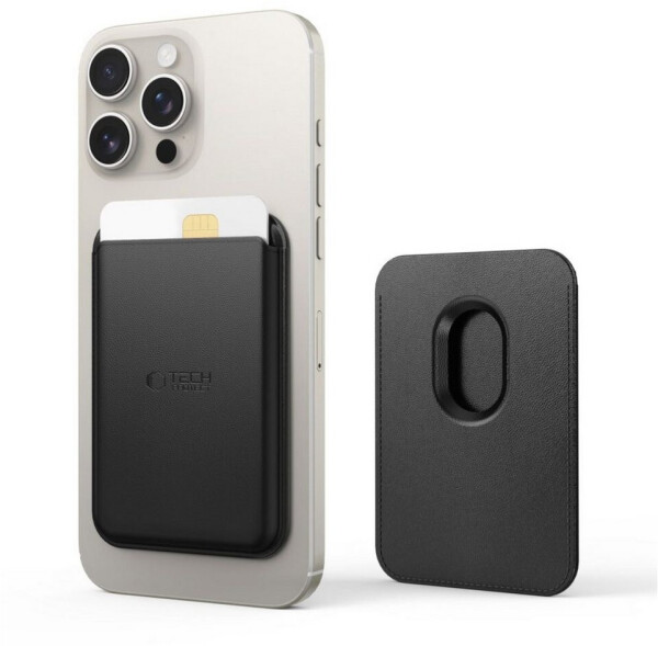 Tech-Protect Kartenetui mit MagSafe MagWallet Schwarz