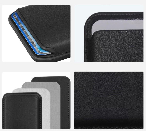 Tech-Protect Kartenetui mit MagSafe MagWallet Schwarz, Bild 7