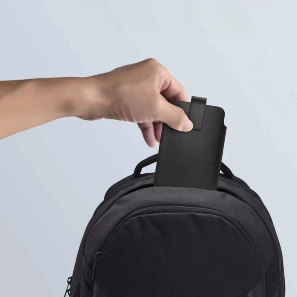 Tech-Protect SM65 Universal-Handytasche 6 - 6,9 Schwarz mit roten Elementen, Bild 7