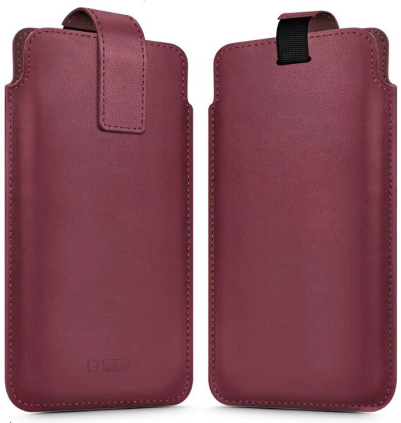 Tech-Protect SM65 Universal-Handytasche 6 - 6,9 Burgunderrot, Bild 8