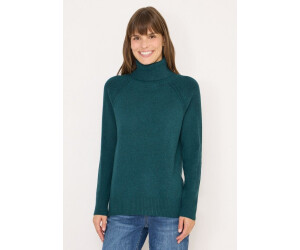 Pullover mit Troyer-Kragen für Damen in Beige