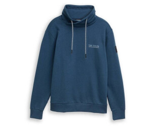 TOM TAILOR Sweater met rits - sky captain blue/donkerblauw