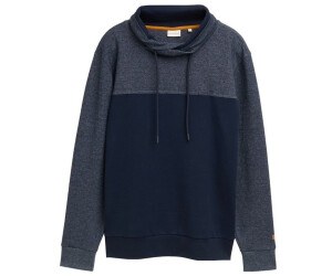 TOM TAILOR Sweatshirt voor heren, 39419 - Red Navy Grindle Structuur, XXL