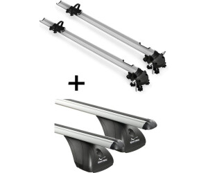 VDP 2x Bike Pro + Dachträger für Mitsubishi Lancer 4-5T ab 2008 (VDP_2MEN193547_ALU_128_p)