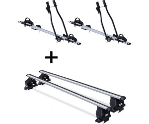 VDP 2x SAGITTAR + Dachträger Menabo Tema für Peugeot Ranch 1996-2013 (VDP_2SAGITTAR_MENFIX031G_RANCH)