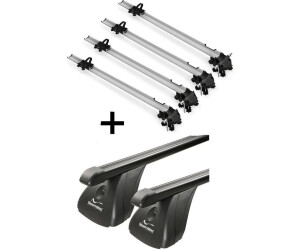 VDP 4x Bike Pro + Dachträger Stahl für Citroen C4 Gran Picasso 5T ab 2013 (VDP_4MEN193547_STA_314_a)