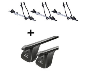 VDP 3x SAGITTAR + Dachträger Stahl für Fiat Idea 5T 2004-2012 (VDP_3SAGITTAR_STA_117_a)