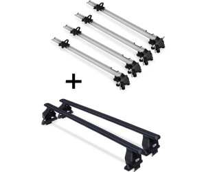 VDP 4x Bike Pro + Dachträger Menabo Tema Stahl für Nissan Almera 1995-2003 (VDP_4MEN193547_MENSTAFIX029G_2)