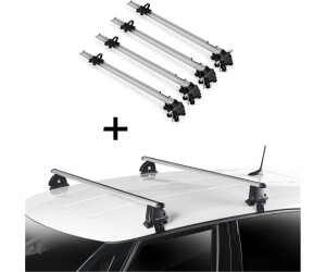 VDP 4x Bike Pro + Dachträger EVO ALU für VW Polo V 5T 2009-2017 (VDP_4MEN193547_EVOALU236_VW19)