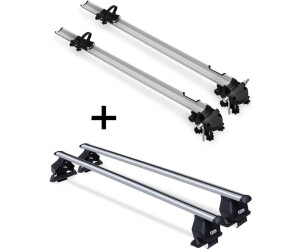 VDP 2x Bike Pro + Dachträger Menabo Tema für Peugeot Ranch 1996-2013 (VDP_2MEN193547_MENFIX031G_RANCH)