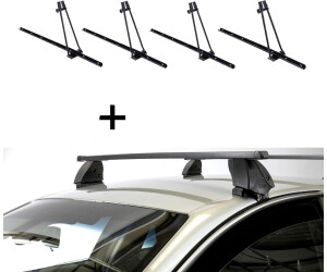VDP 4x ORION + Dachträger K1 MEDIUM für Chevrolet Lacetti Hatchback 02-09 (VDP_4ORION_K1M01_CHEVR2)