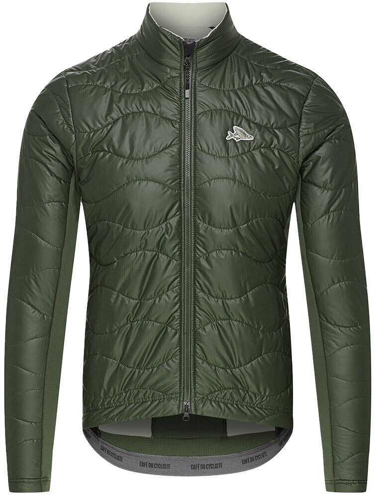 Café du Cycliste Albertine Thermo-Radjacke khaki
