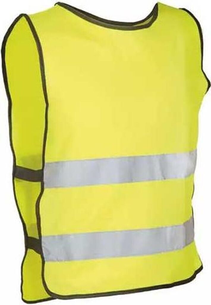 M-Wave Sicherheitsweste Fahrrad Reflektor mit Klettband gelb