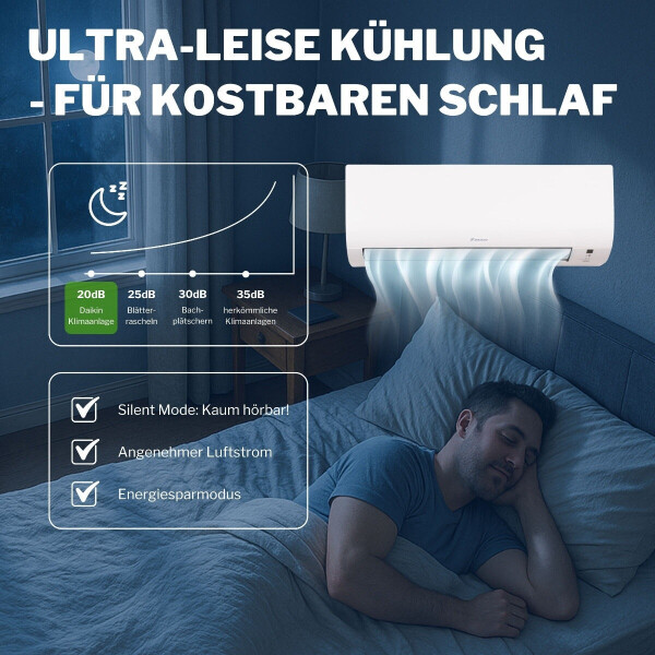 Daikin Comfora Klimaanlage Wandgerät FTXP25N9 WiFi 2,5 kW, Bild 4