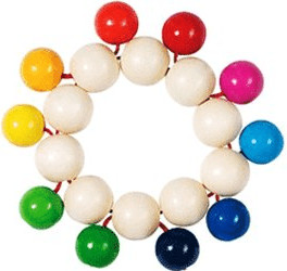 Heimess Hochet élastique Arc en ciel II (735060)