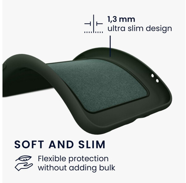 kwmobile SmartphoneHülle Hülle für Apple iPhone 17 Pro Max Handyhülle mit Fach für Karten Handy Cover Case, Bild 2