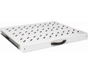 Equip Fachboden variabel 19" für Serverschränke 1U 60cm gr 0,6 m (EZVS-19-1-60-G)