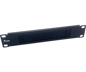 Equip Kabeldurchführung 10" 1HE Bürstenplatte schwarz (327532)