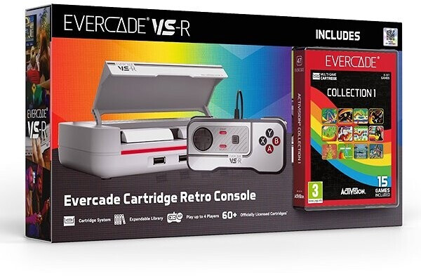 Blaze Evercade VS-R grau + Activision Collection 1, Bild 2