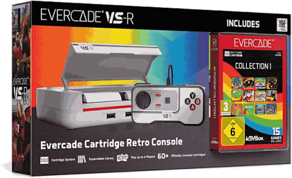 Blaze Evercade VS-R grau + Activision Collection 1, Bild 3