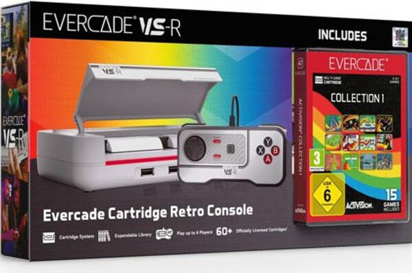 Blaze Evercade VS-R grau + Activision Collection 1, Bild 4