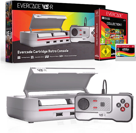 Blaze Evercade VS-R grau + Activision Collection 1, Bild 5