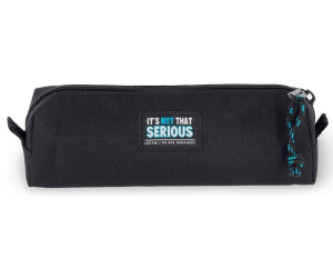 Legami - Cas, Fermeture à glissière, fabriqué à partir de Plastique recyclé, Durable, Pratique, 22 x 6 cm, Noir, Astuccio, Black Legami - Cas, Fermeture à glissière, fabriqué à partir de Plastique recyclé, Durable, Pratique, 22 x 6 cm, Noir, Astuccio, Black