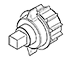 Dometic Welle links PR2000, schwarz Dometic Ersatzteil Nr. 4470000176
