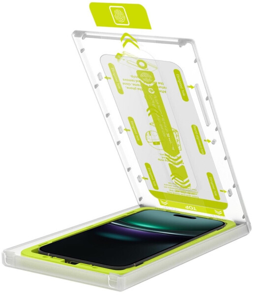 Mobile Origin Screen Guard With Easy Applicator case friendly 2 Pack iPhone 17 Pro, Bild 2