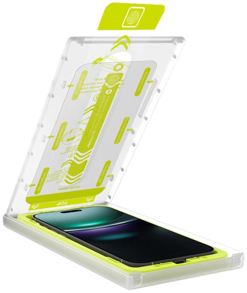 Mobile Origin Screen Guard With Easy Applicator case friendly 2 Pack iPhone 17 Pro, Bild 4