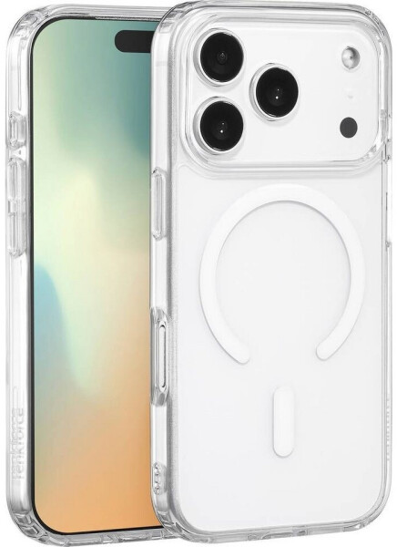 Renkforce RF-6830718 Backcover Apple iPhone 17 Pro Transparent MagSafe kompatibel Induktives Laden RF-6830718