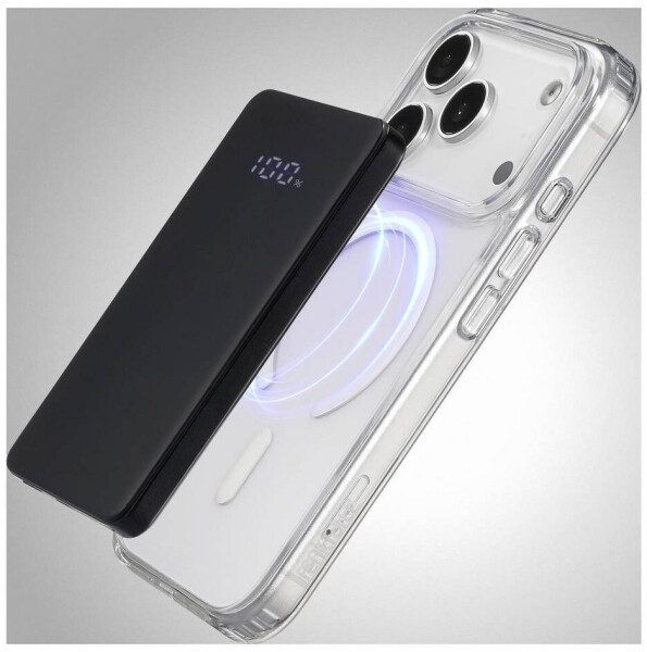 Renkforce RF-6830718 Backcover Apple iPhone 17 Pro Transparent MagSafe kompatibel Induktives Laden RF-6830718, Bild 6
