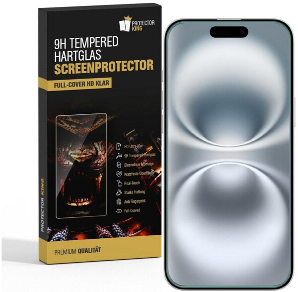 Protectorking 3x Panzerglas für iPhone 17 Pro Max Full Screen 3D A++