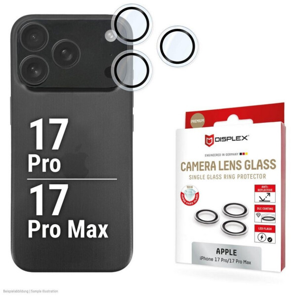 Displex CamGlass Single Lens iPhone 17 Pro/17 Pro Max